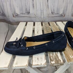 Michael Kors women 6 M flats mules slip on comfort